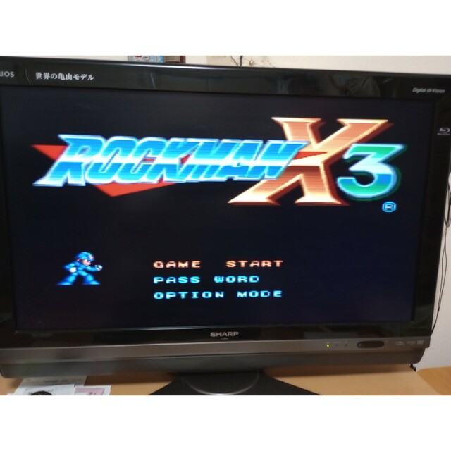 ロックマンX3 スーパーファミコン ソフト