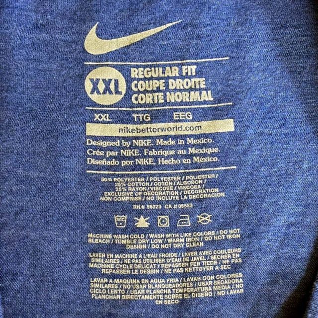 NIKE(ナイキ)のNIKE　ナイキ　Tシャツ　ビッグシルエット　ビッグプリント　ブルー　XXL. メンズのトップス(Tシャツ/カットソー(半袖/袖なし))の商品写真