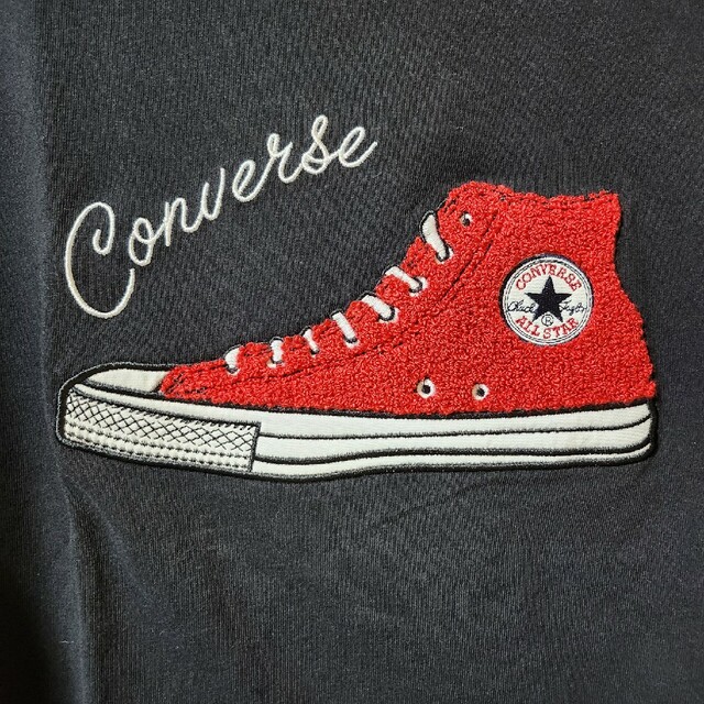 CONVERSE(コンバース)のCONVERSE　Tシャツ　ブラック レディースのトップス(Tシャツ(半袖/袖なし))の商品写真