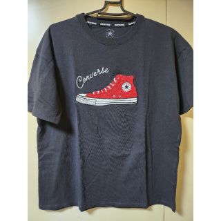 コンバース(CONVERSE)のCONVERSE　Tシャツ　ブラック(Tシャツ(半袖/袖なし))