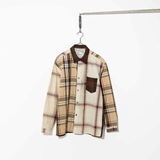 ホワイトマウンテニアリング(WHITE MOUNTAINEERING)の22SS 新品 ホワイトマウンテニアリング ランダムチェックシャツ 2 日本製(シャツ)