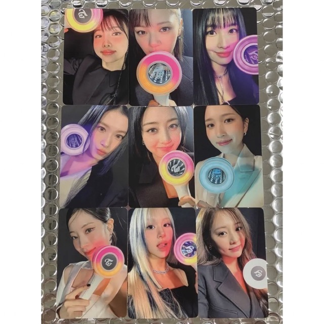 TWICE ペンライトCandybong ∞ WITH-MUU公式特典トレカの通販 by