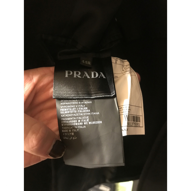 PRADA(プラダ)のPrada 16AW 付け襟　テーラード　ジャケット　アーカイブ メンズのジャケット/アウター(テーラードジャケット)の商品写真