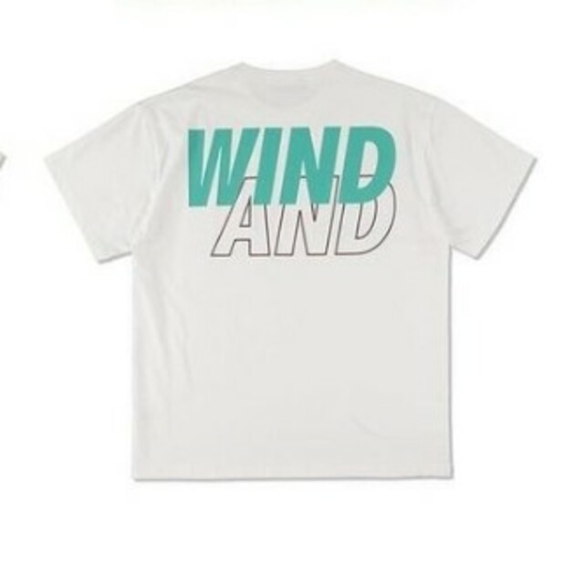 新品未使用　ウィンダンシー　ロゴ　Tシャツ　M　WIND AND SEA