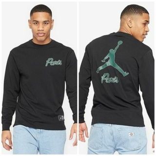 ナイキ(NIKE)のNIKE PSG x Jordan LS Tee ロングTシャツ ロンT(Tシャツ/カットソー(七分/長袖))