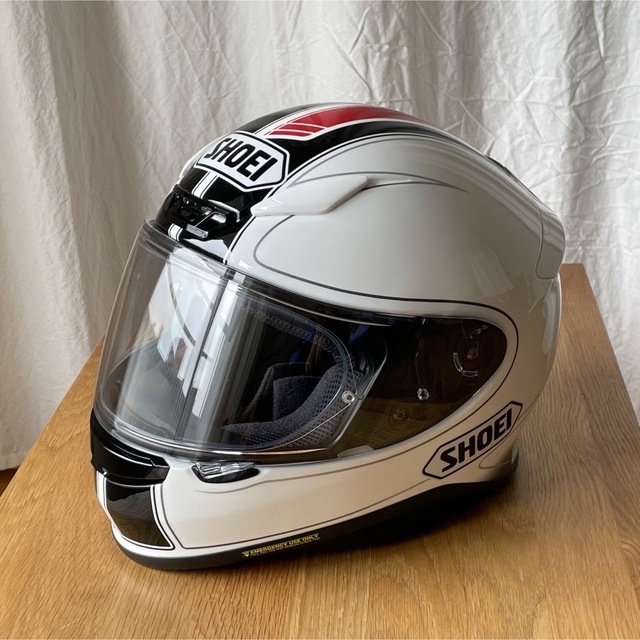 SHOEI X15 Z8 ヘルメット交換用 　透明ベース/むらさき　 シールド