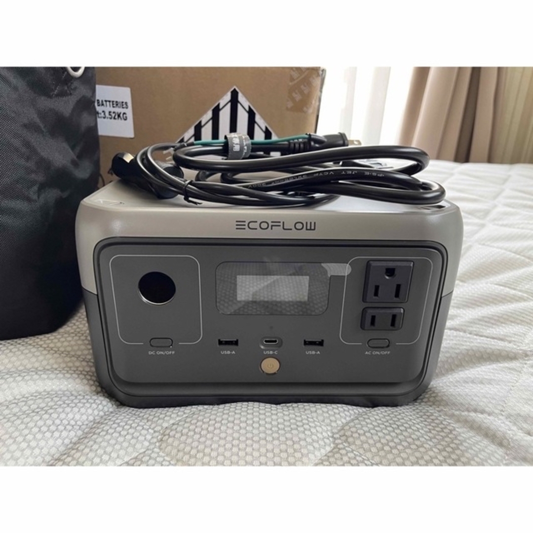EcoFlow ポータブル電源 RIVER 2 Wh➕収納袋