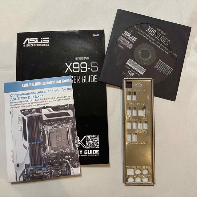 ASUS(エイスース)のASUS X99-S Core i7-5820K メモリ64GBセット スマホ/家電/カメラのPC/タブレット(PCパーツ)の商品写真