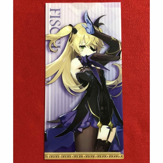 SEGA(セガ)の原神 オリジナルチケットファイル フィッシュル エンタメ/ホビーのアニメグッズ(クリアファイル)の商品写真