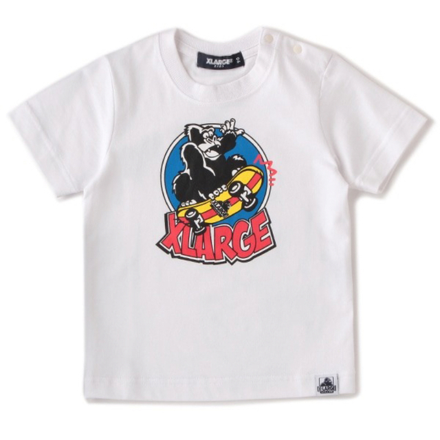 XLARGE(エクストララージ)のXLARGEキッズ　半袖Tシャツ キッズ/ベビー/マタニティのキッズ服男の子用(90cm~)(Tシャツ/カットソー)の商品写真