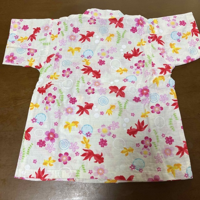 西松屋(ニシマツヤ)のベビー　キッズ　甚平　浴衣 キッズ/ベビー/マタニティのキッズ服女の子用(90cm~)(甚平/浴衣)の商品写真