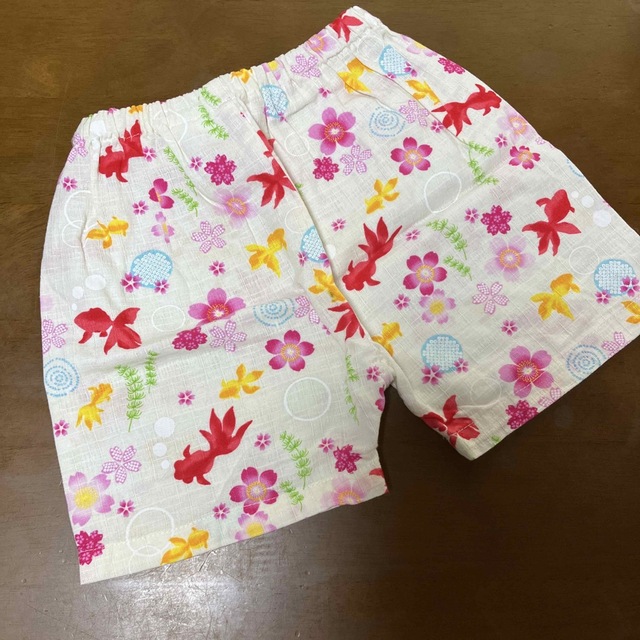 西松屋(ニシマツヤ)のベビー　キッズ　甚平　浴衣 キッズ/ベビー/マタニティのキッズ服女の子用(90cm~)(甚平/浴衣)の商品写真