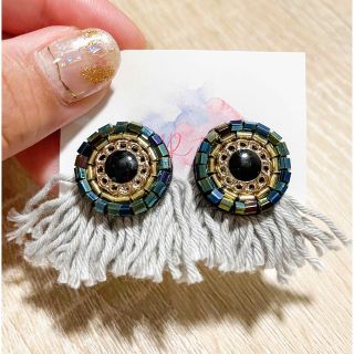 ハンドメイドピアス　02(ピアス)