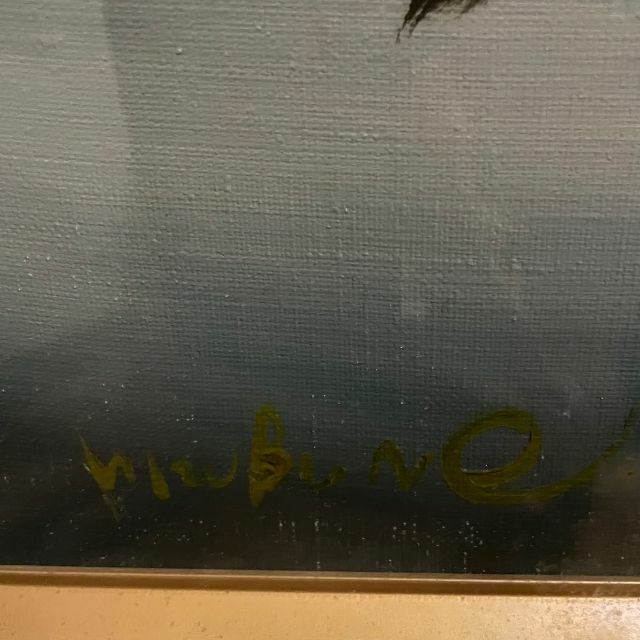 絵 絵画 油彩画 花 静物画 油絵 バラ 絵画 真作 美術品 水舟義彦 三ノ宮