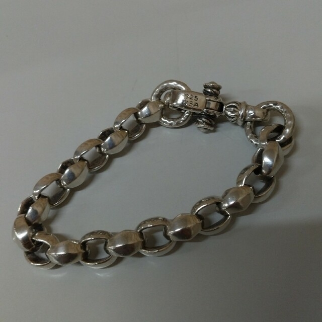 ☆最安値☆美品☆確実正規品☆レナードカムホート刻印☆シルクリンクブレスレット☆