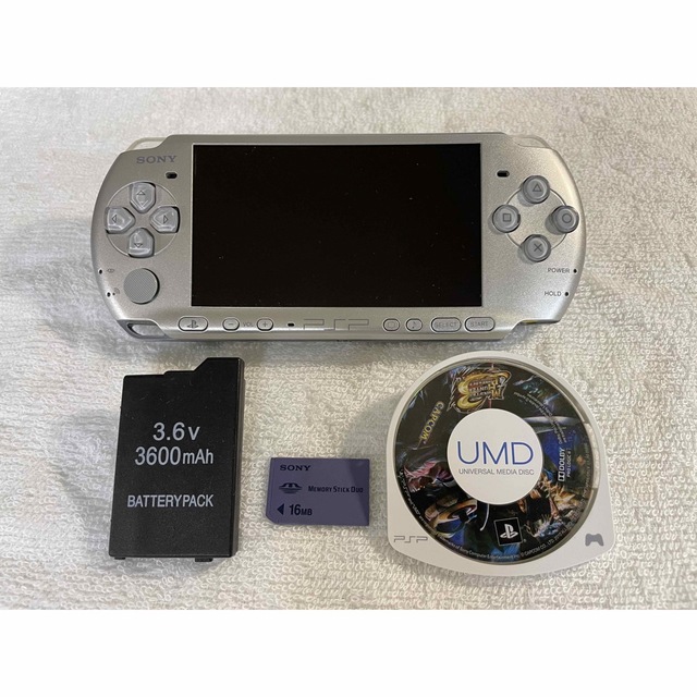 ☆良品☆ PSP-3000 ミスティックシルバー-