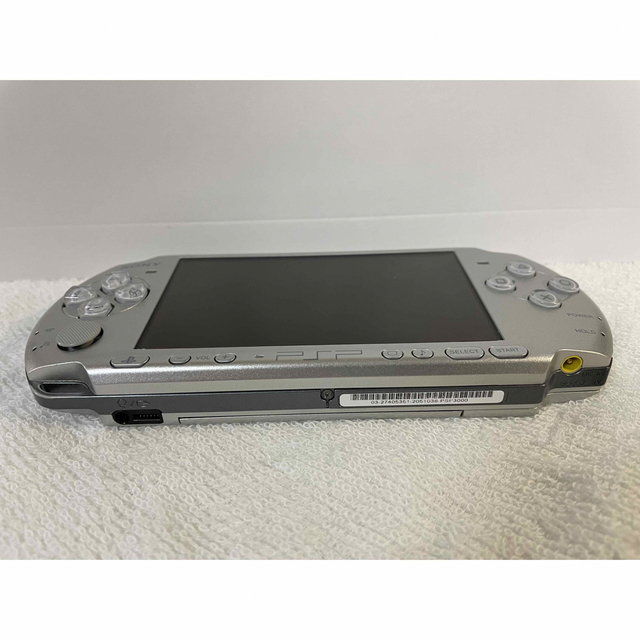 PlayStation Portable(プレイステーションポータブル)の☆動作品☆ PSP-3000  ミスティックシルバー エンタメ/ホビーのゲームソフト/ゲーム機本体(携帯用ゲーム機本体)の商品写真