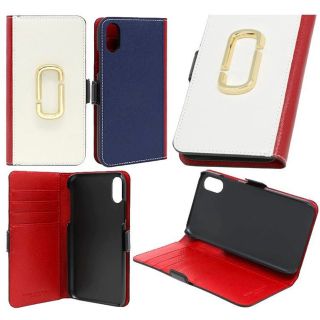 マークジェイコブス(MARC JACOBS)のマークジェイコブ(MARC JACOBS) iPhone XR ケース 手帳型(iPhoneケース)