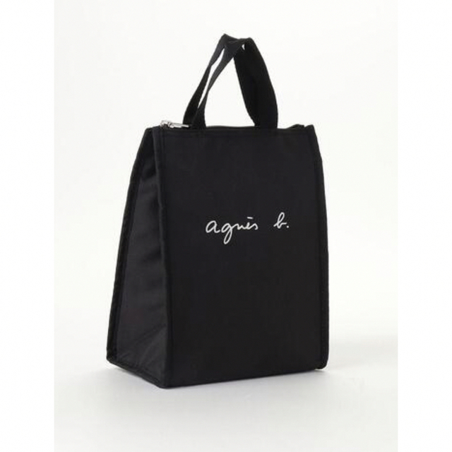 agnes b.(アニエスベー)のアニエスベー　保冷バッグ　ロゴ刺繍　トートバッグ　新品 レディースのバッグ(その他)の商品写真