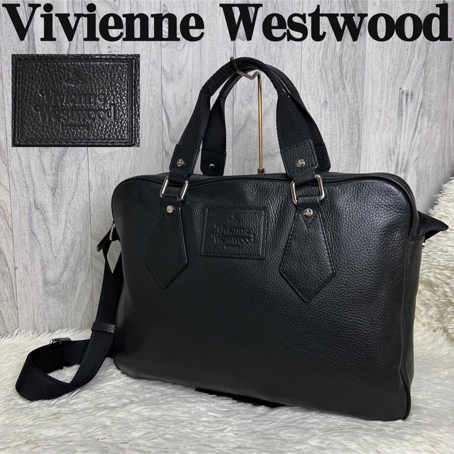 A4可 美品 VivienneWestwood レザー 2WAYショルダーバッグ-