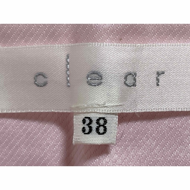 clear(クリア)の【clear】クリア パステルピンクの可愛いタイトスカート レディースのスカート(ひざ丈スカート)の商品写真