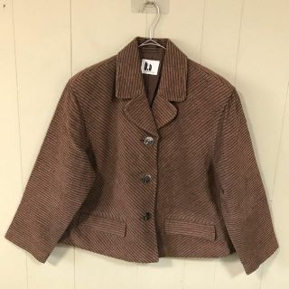 【美品】t.b  ◡̈ ジャケット　　麻