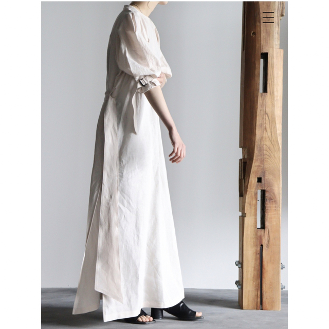 HYKE(ハイク)のhyke line short sleeve maxi dress ハイクワンピ レディースのワンピース(ロングワンピース/マキシワンピース)の商品写真