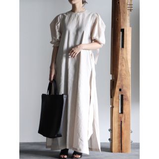 ハイク(HYKE)のhyke line short sleeve maxi dress ハイクワンピ(ロングワンピース/マキシワンピース)