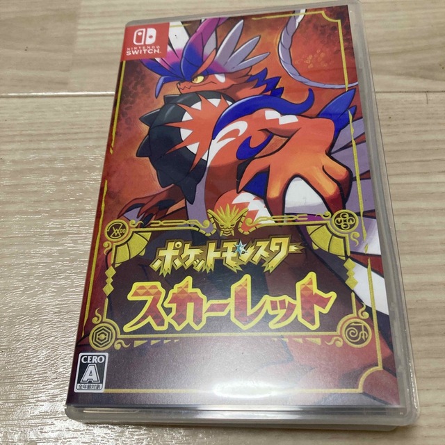 ポケットモンスター スカーレット Switch 早期購入特典&カード付き