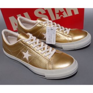 コンバース(CONVERSE)のCNVERSE ONE STAR J METALLIC GOLD(スニーカー)