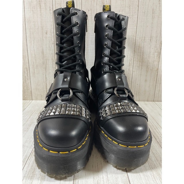 Dr.Martens(ドクターマーチン)のレアモデル　ドクターマーチン☆☆ＪＡＤＯＮ　HI  ＳＴＵＤ☆☆サイドジップ レディースの靴/シューズ(ブーツ)の商品写真