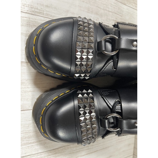 Dr.Martens(ドクターマーチン)のレアモデル　ドクターマーチン☆☆ＪＡＤＯＮ　HI  ＳＴＵＤ☆☆サイドジップ レディースの靴/シューズ(ブーツ)の商品写真