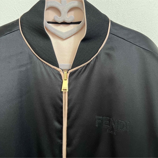 FENDI フェンディ ブルゾン 40(M位) ベージュx黄x黒等(総柄)