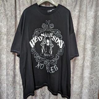 エイチアンドエム(H&M)のH&M✕WEDNESDAYｵｰﾊﾞｰｻｲｽﾞTｼｬﾂ(Tシャツ/カットソー(半袖/袖なし))