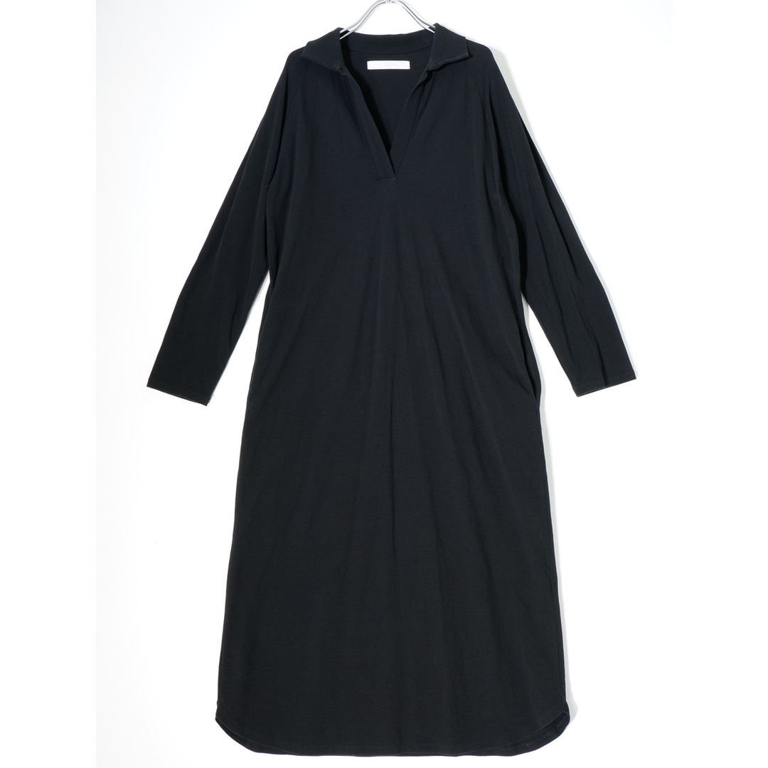 seya.セヤ POLO JERSEY DRESSスキッパーコットンジャージーワンピース