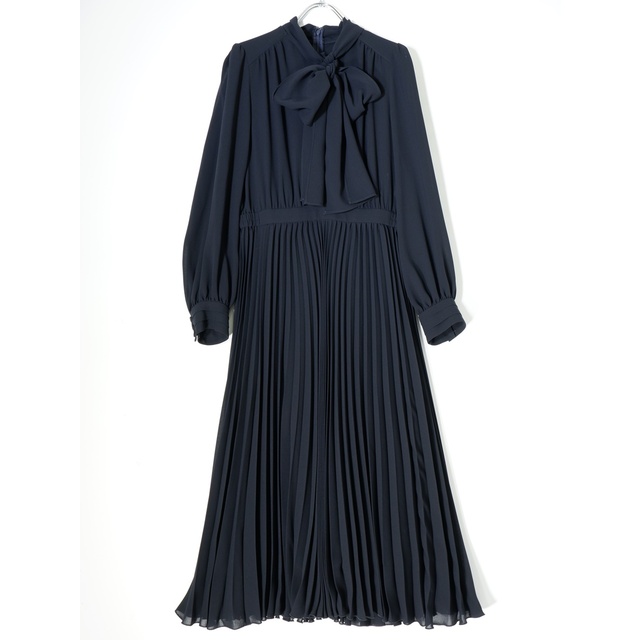 ANAYI - ANAYIアナイ シアードビーボウタイプリーツ ワンピース新品