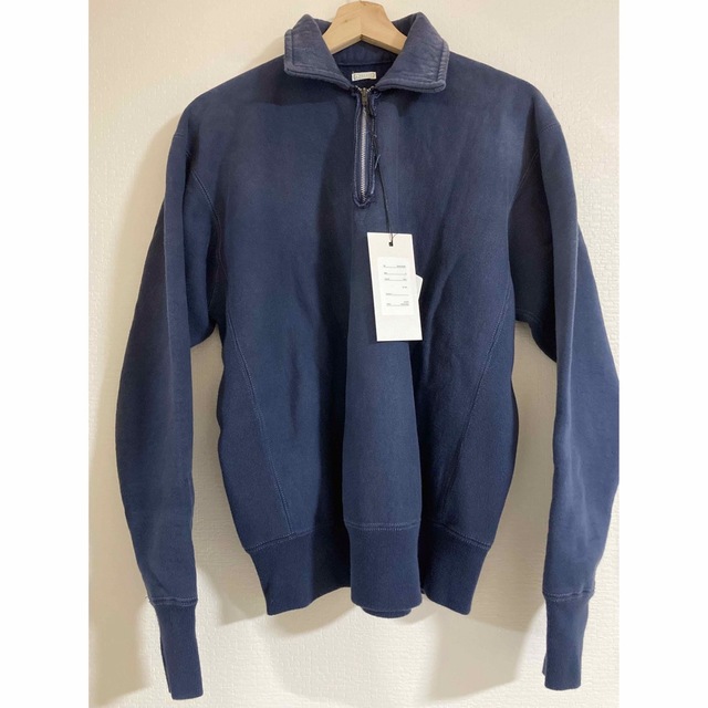 通販専門店 新品A.PRESSE Vintage Half Zip Sweatshirt 2 18500円