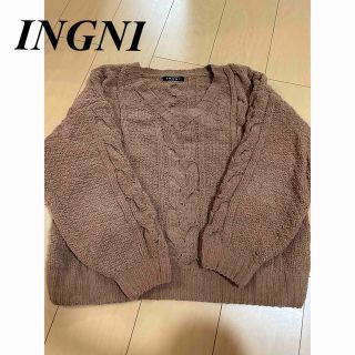 イング(INGNI)のINGNI ニット トップス M(ニット/セーター)