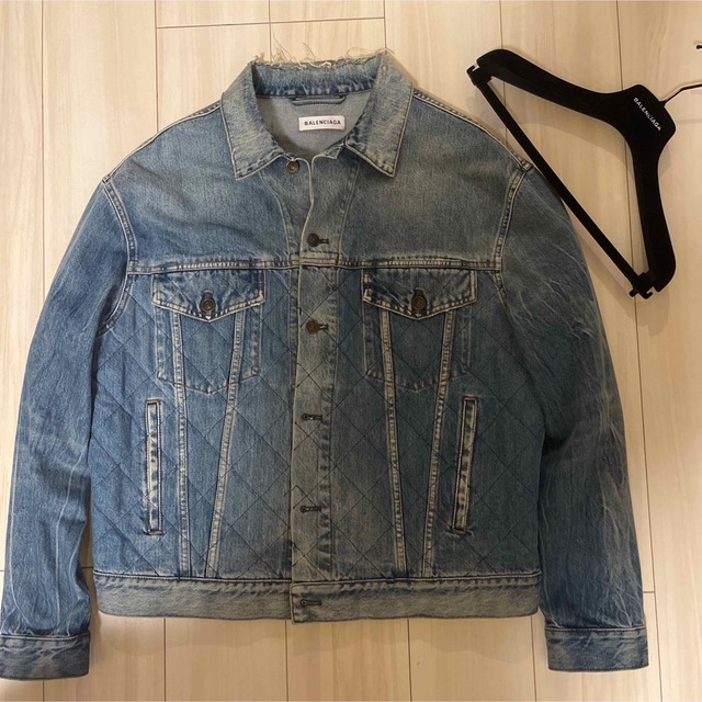 バレンシアガ balenciaga ブルゾン デニムジャケット メンズ36-