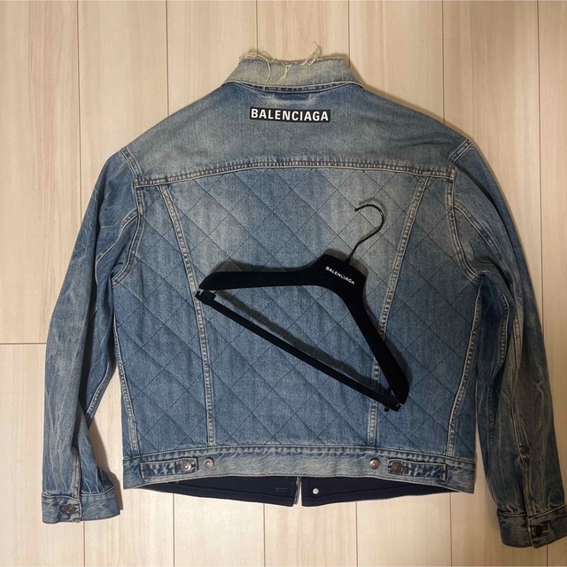 バレンシアガ balenciaga ブルゾン デニムジャケット メンズ36-
