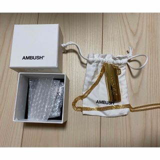 アンブッシュ(AMBUSH)のAMBUSH LOGO LIGHTER CASE NECKLACE(ネックレス)