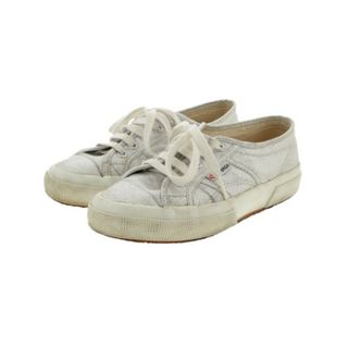 スペルガ(SUPERGA)のSUPERGA スペルガ スニーカー EU36(22.5cm位) シルバー 【古着】【中古】(スニーカー)