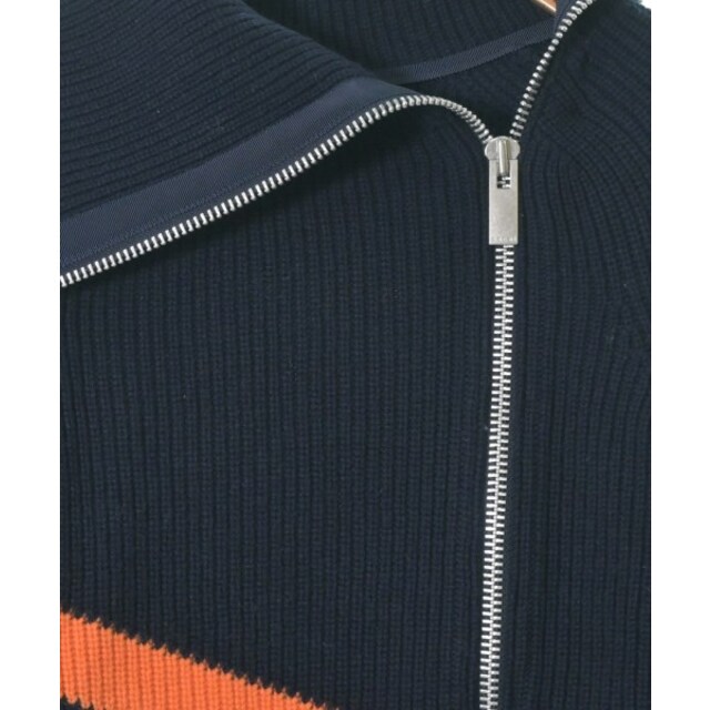 sacai(サカイ)のsacai サカイ ニット・セーター 1(S位) 紺xカーキxオレンジ等 【古着】【中古】 レディースのトップス(ニット/セーター)の商品写真