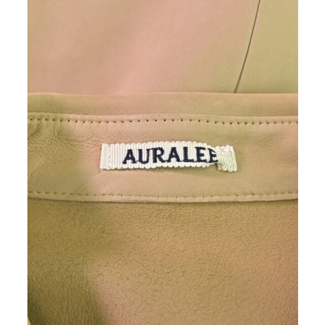 AURALEE オーラリー カジュアルシャツ 4(M位) ベージュ