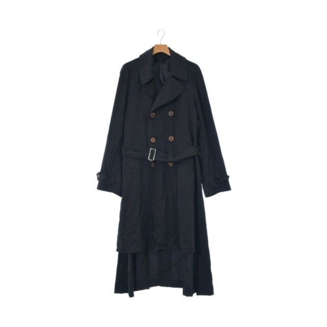 BLACK COMME des GARCONS トレンチコート L 黒 【古着】【中古】 | フリマアプリ ラクマ BLACK COMME des GARCONS コート(その他) L