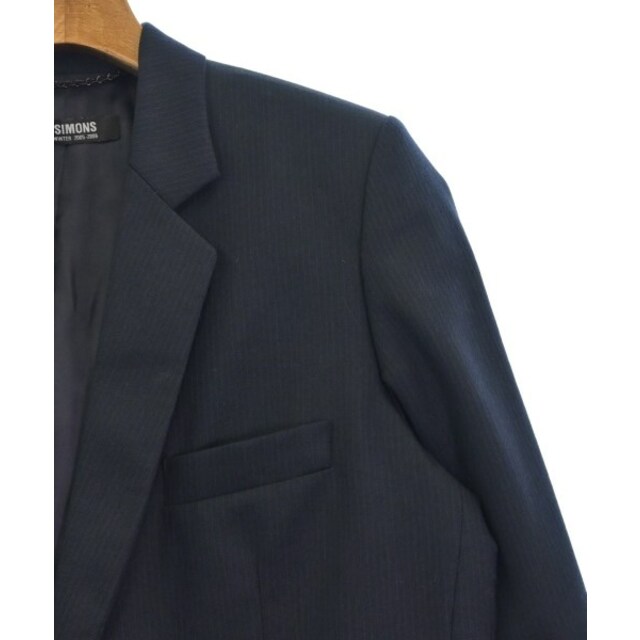 RAF SIMONS - RAF SIMONS テーラードジャケット -(M位) 濃紺 RAF SIMONS - RAF SIMONS テーラードジャケット -(M位) 濃紺