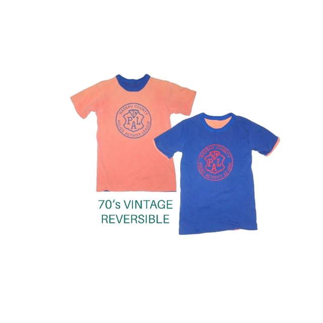 ▪️70's【REVERSIBLE】VINTAGE TEE - Tシャツ(半袖/袖なし)