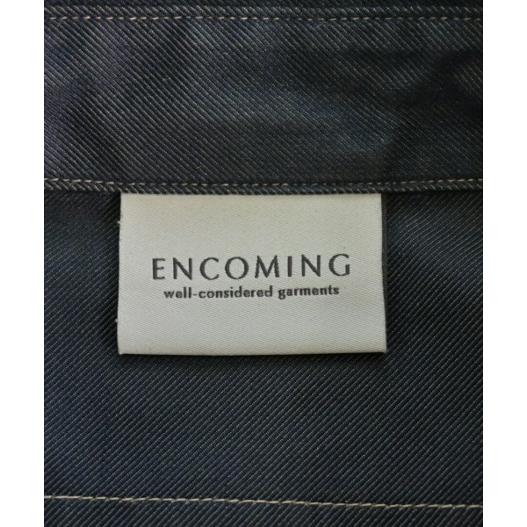 ENCOMING インカミング カジュアルシャツ L 紺系 2