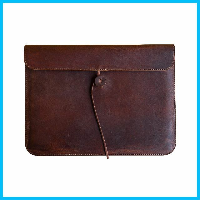 【色: モカ】Leather iPad Case 本革 スリーブケース iPad