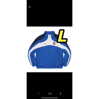 シュプリーム(Supreme)のSupreme Umbro Track Jacket Blue  Lサイズ(ナイロンジャケット)